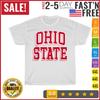 Ohio State Buckeyes Vintage Block Offiziell Lizenziertes Vintage T-Shirt Herren Damen T-Shirts Oberteil Herren Damen