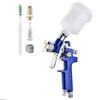 Mini-Druckluft-Spritzpistole H-2000 Professionell 0,8/1,0 mm Düse 125 ml Für Autolackierung Reparatur Druckluft-Spritzpistole