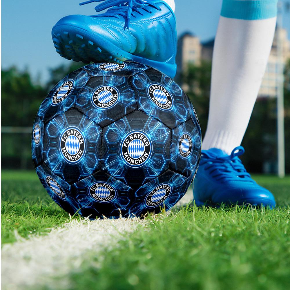 Bayern München Thema voetbal Maat 5 Voetbal Zachte Touch Professionele Trainingsbal voor Buitensporten
