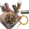 5Pcs Natural Stone Shaped Beads Interval Scattered Beads For DIY Bracelets Necklaces Jewelry Making