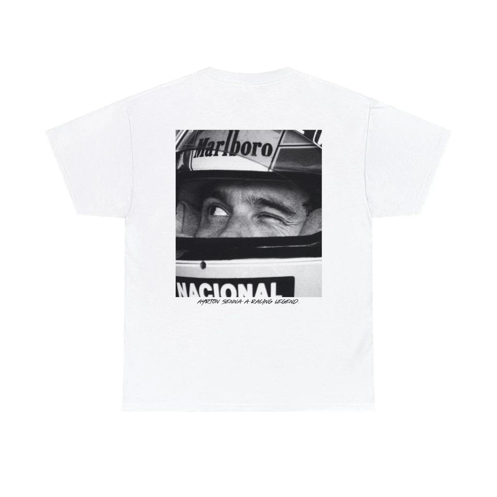 Ayrton Senna Formula 1 Graphic T Shirts Gym Tshirts Men Women Tshirts Y2k Clothing Liam Payne Retro Style Summer Top Tees