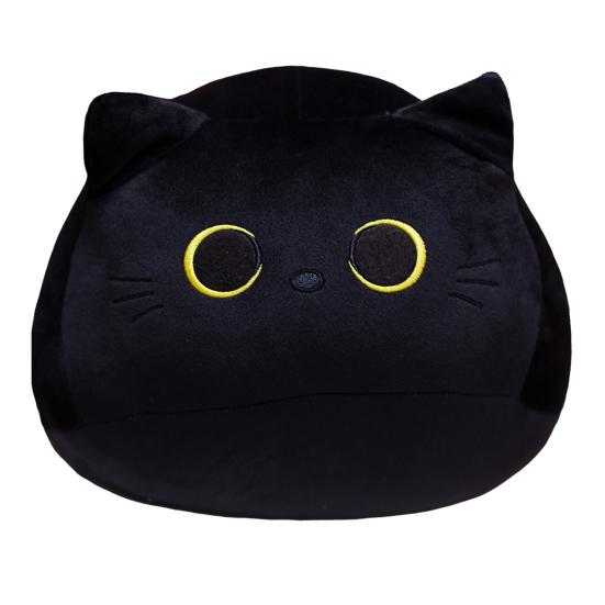 Simpatico Cuscino Gatto di Peluche 30cm Morbido Animale di Peluche Unico Peluche Gatto per Bambini Regalo di Natale Adorabile Decorazione Divano Letto