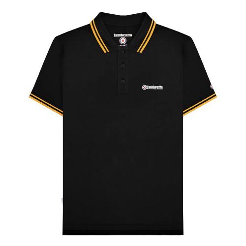 LAMBRETTA Mens SS25 Twin Tip Polo Shirt