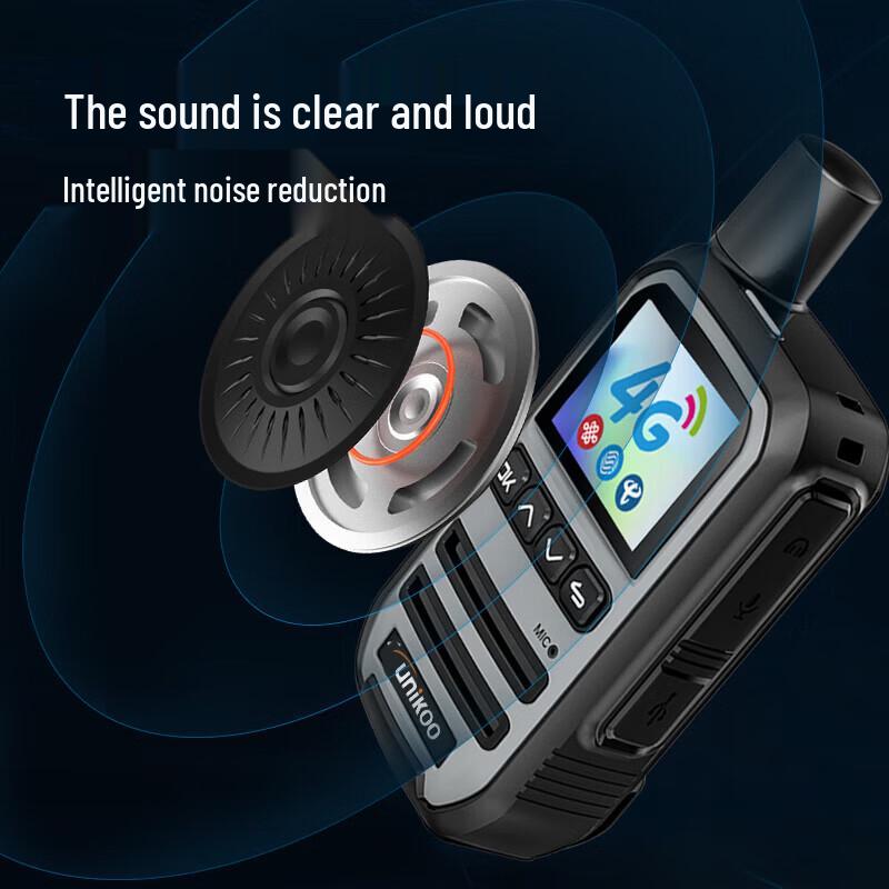UNIKOO 4G/5G Public Network Walkie-Talkie (CN Version)