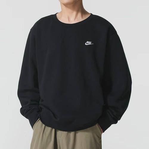 Nike Breathable Crew Neck Pullover Long Sleeve Sweatshirt for Men