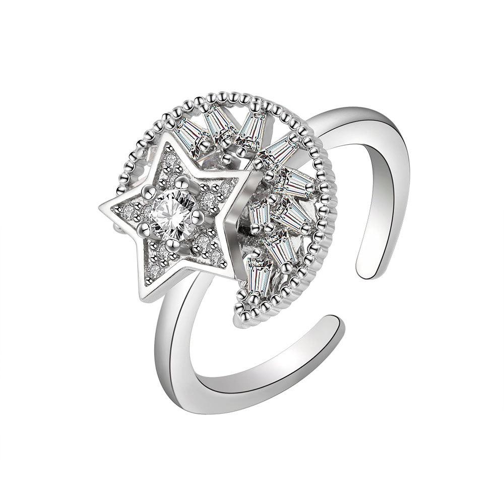 Modischer, verstellbarer, drehbarer Ring mit Sonnenblumenmotiv, hochwertiges Gefühl der Einfachheit, Mori-Hände umarmen personalisierten Fingerring, Handschmuck