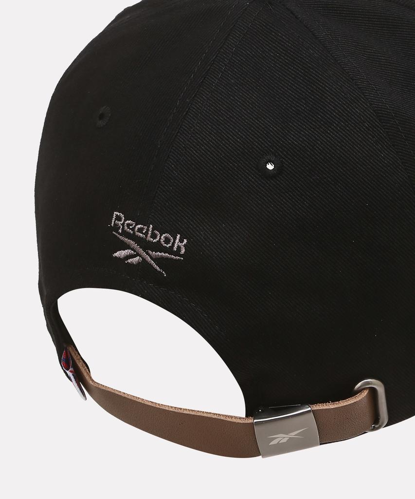REEBOK Two-Tone Logo Ball Cap - Black:Green