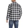 Men's /Winter Long Sleeve Lapel Plaid H Thickened Shirt Jacket