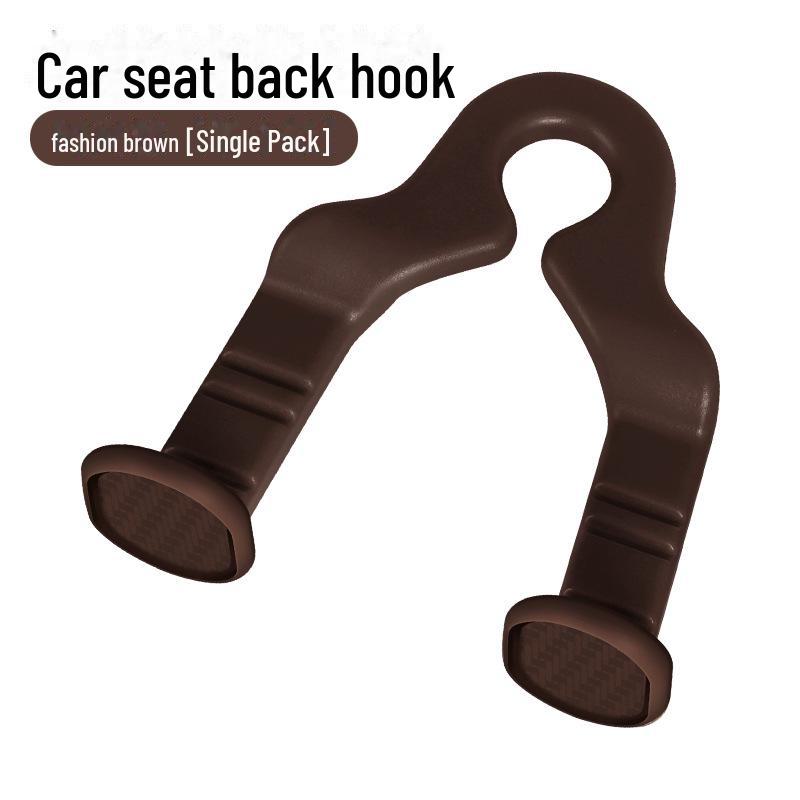 Multifunctional Rear Car Seat Headrest Hooks for Storage