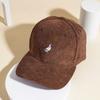 Baseball Cap Suitable for All Seasons, Pigeon Embroidery Pattern, Men's and Women's Daily Casual Fashion, Outdoor Sun Protection