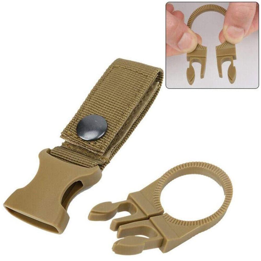 Hanging Clasp Water Bottle Buckle Holder Webbing Backpack Bottle Hanger Water Bottle Hook Outdoor