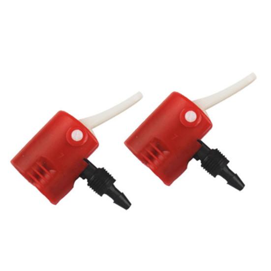 Air Nozzle Adapter Wide Range Uses Lightweight Design Wear-resistant High Strength Strong Cycling Tool Plastic Air Pump Valve Adapter for Riding