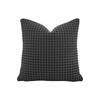 Woven Suede Leather Decorative Cushion Cover, Light Luxury Style