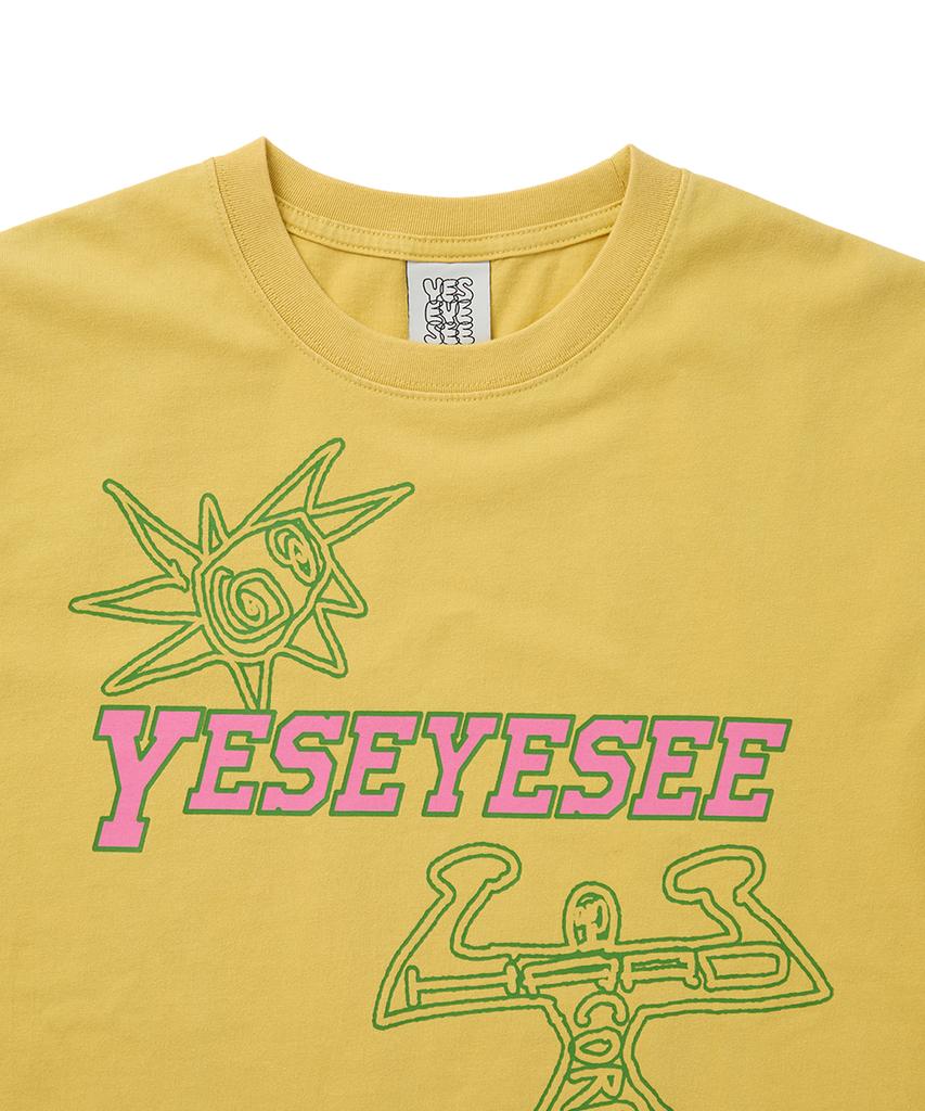 YESEYESEE Hardcore Tee Yellow