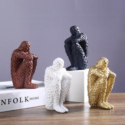 Durable Thinker Figure Dent-resistant Decorative Stylish