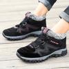 Boots Women Winter Outdoor Fur Camping Hiking High Quality Suede Mother Casual Sneakers Ladies Non-slip Climbing Men Shoes