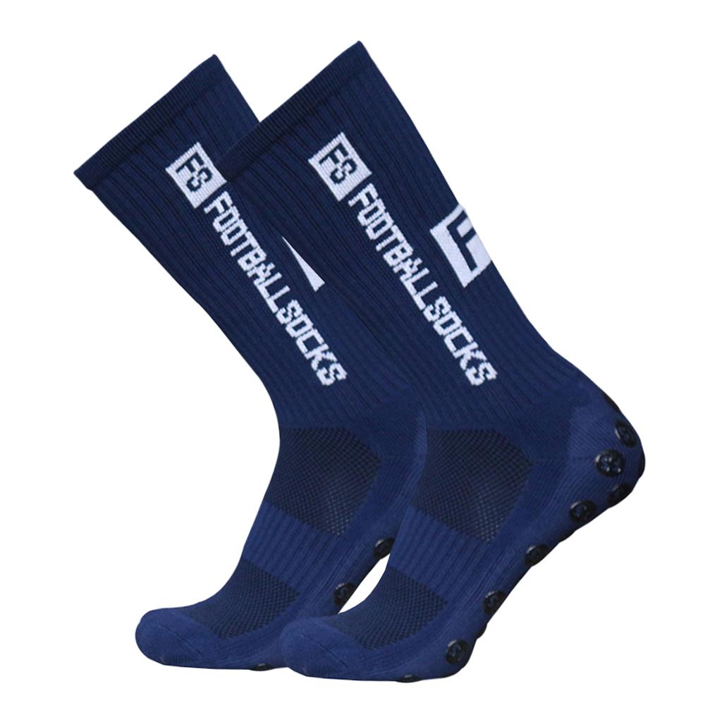 Outdoor Sports Running Socks Stretch Socks Athletic Football Soccer Socks Anti Slip Socks with Grips EMA
