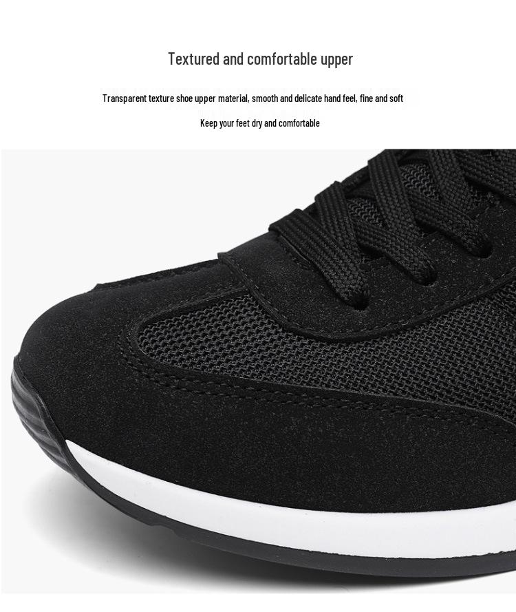 Men's Breathable Outdoor Running Shoes - Versatile, Soft Sole Casual Sneakers