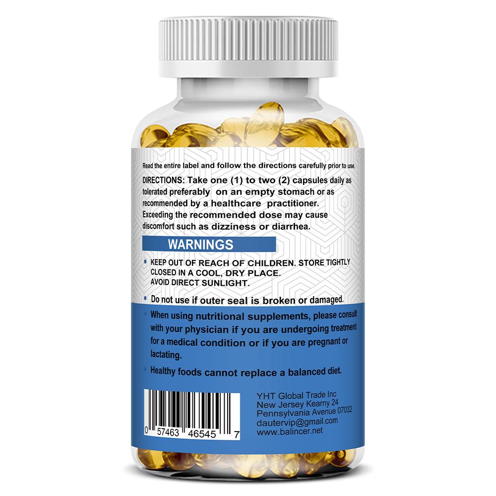 Suplement DHEA Balincer, 100 mg, Dehydroepiandrosteron, 120 kapsułek