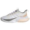 Alphabounce+ White Peach Women Sneakers Cloud-White Zero-Metallic Grey-Three HP6147