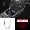 For Mazda MX-5 Miata 2009-2015 3 PCS Real Carbon Fiber Gear Shift U Shape/CD Side Panel Trim Car Interior