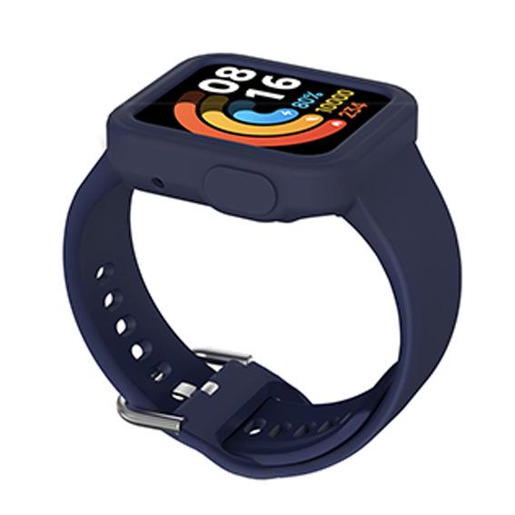 Compatible with Redmi Watch 1 & 2: One-Piece Reverse Buckle TPE Strap for Redmi Watch 2 Lite.