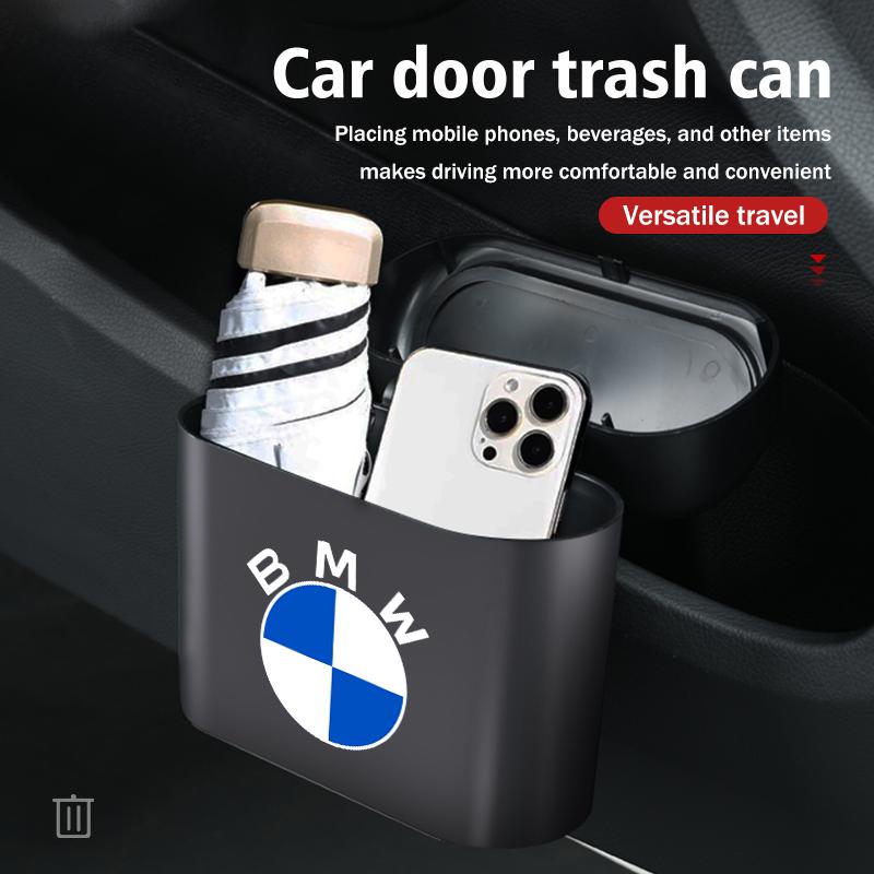 Universal Car Trash Can Storage Multifunctional Garbage Case For BMW M 1 3 4 5 6 7 Series M3 M6 F01 F02E34 E36 E70 F10 X6 X1