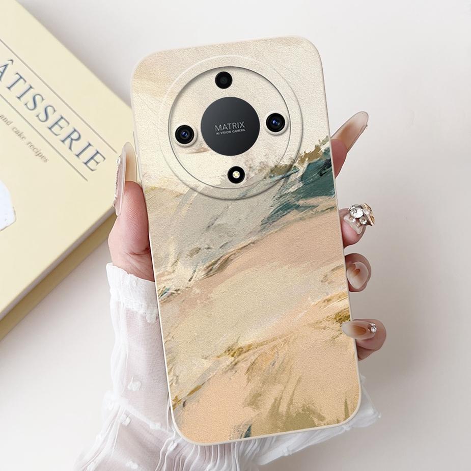 For Honor Magic 5 Lite Case Honor X9A RMO-NX1 Cute Cartoon Painted Cover Soft TPU Phone Case For Honor Magic5 Lite HonorX9a Bags