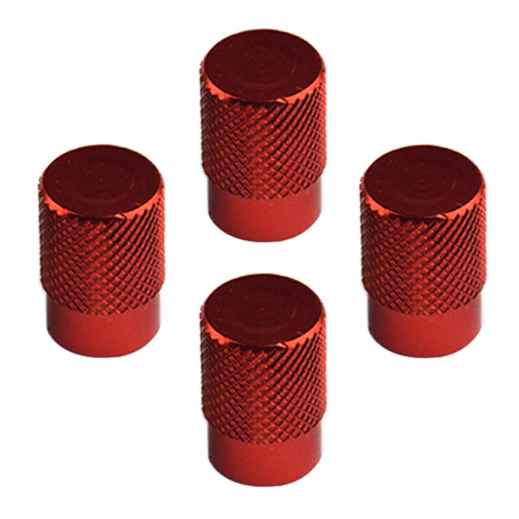 Wheel Stem Air Valve Caps Covers Dustproof Metal Tire Dust Stems Protector for Automotive Motorcycle Bicycle