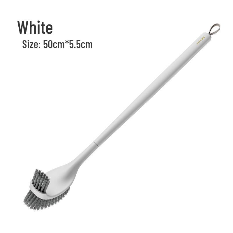 Wall-Mounted Toilet Brush with Stiff Bristles - No Dead Corners, Essential for Bathroom Cleaning