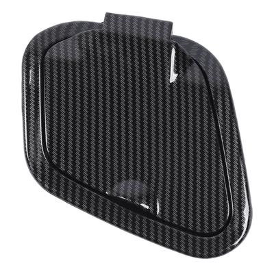 Motorcycle Side Storage Pocket Cover Cap Carbon Fiber Style Side Pocket Guard Cover for NMAX 125 155 2020 To 2024