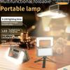 Foldable Multi-Source LED Camping Lantern with USB Charging