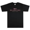 T-shirt BLACK and PINK WORLD TOUR DEADLINE Estate Manica Corta T-shirt Uomo Unisex Streetwear Moda Band Coreana T-shirt Donna