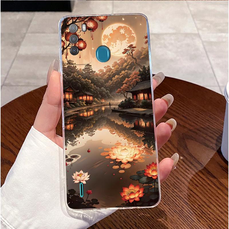 For ITEL S16 Phone Case ITEL Vision 1 Pro Case Clear Luxury Cute Love Rabbit Funny Cat Cartoon Painted Soft TPU Silicone Cover