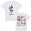 Helpless Scroll Pattern Tshirt Kai Azer I Love You Romantic Quote Tshirt 2026 Summer Mens Fashion Street Wear Y2K Tshirt