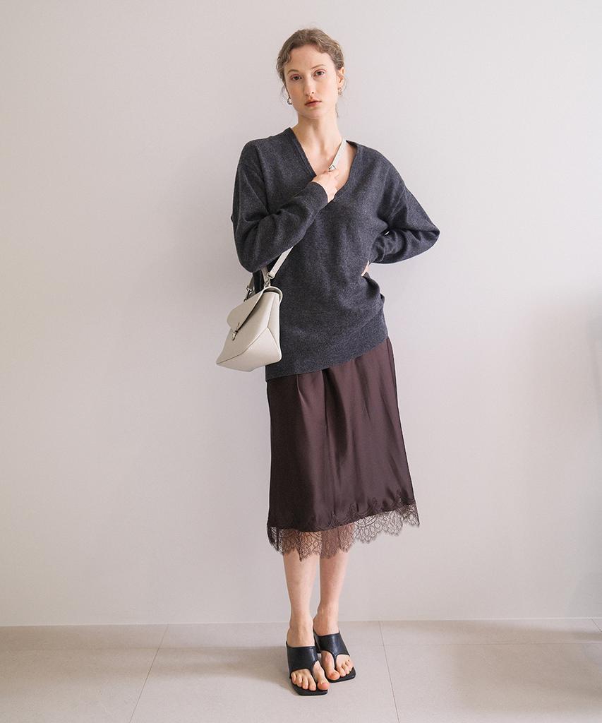 Reframe Top Handle Bag Series Off-White Leather