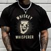 Whiskey Whisperer T-shirt Fans Motorfiets Zomer Mannen Korte Mouw Bedrukking Ronde Hals T-shirt
