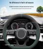 Changan Deepal L07 Ultra-Thin Suede Steering Wheel Cover for Winter 2025/26 - Sweat-Absorbent Car Interior Decor