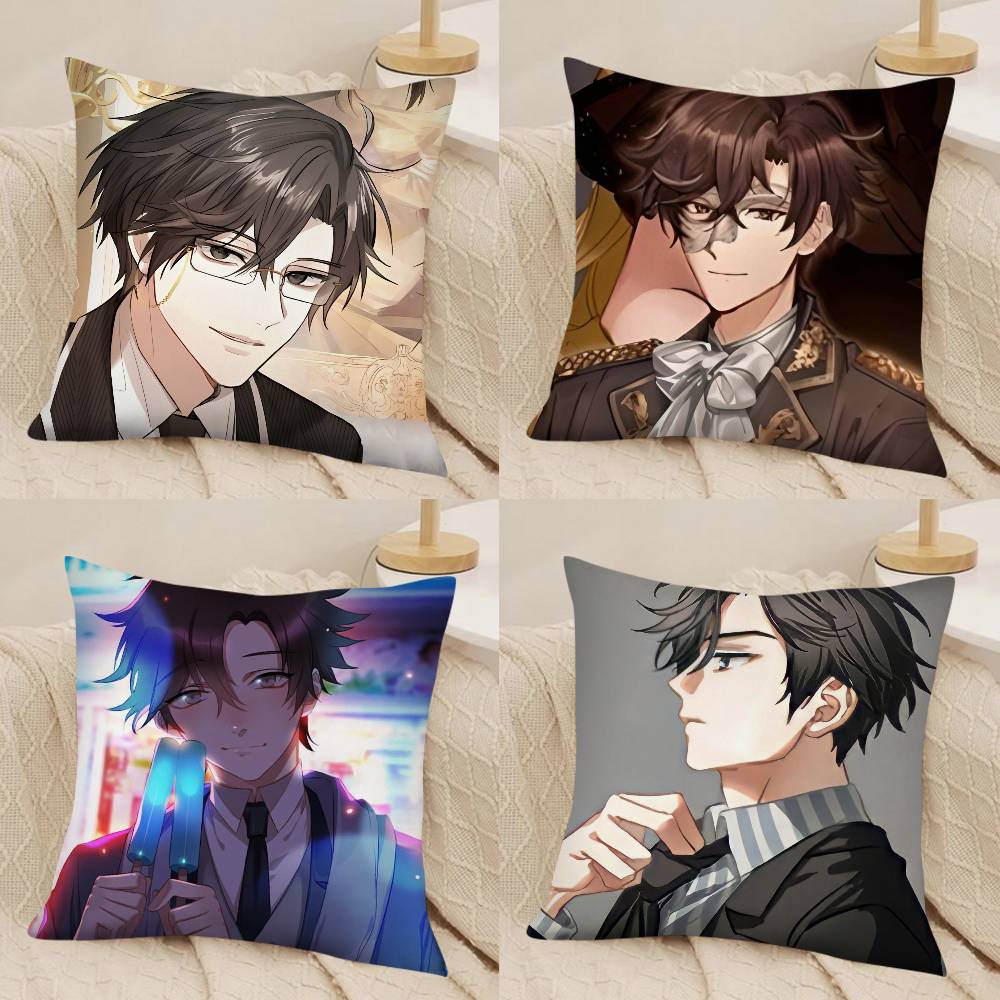 1Pc Mystic M-Messenger 707 Jumin Han Pillow Case Fashion Square Pillowcase Bedroom Sofa Room Ins Decoration Leisure