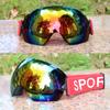 Leichte Snowboard-Ski-Brille Großes Gestell Schneebrille Skibrille Outdoor-Sport