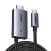 UGREEN USB C To HDMI Converter Cable with 100W PD Fast Charging Thunderbolt Type C To HDMI Compatible with iPhone 16 Pro Galaxy and 2M 4K@60Hz Port,