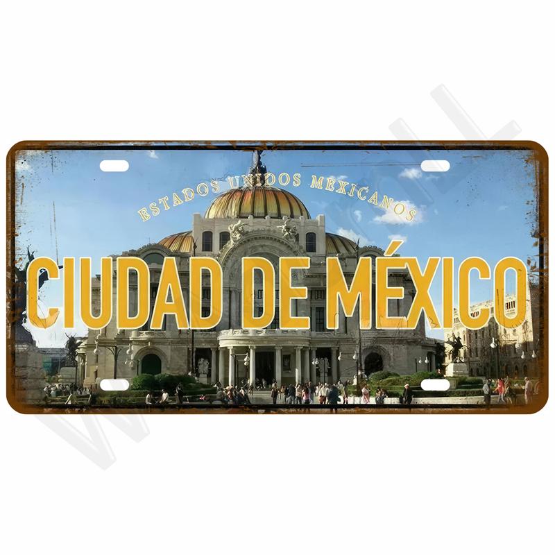 Vintage Metal Plate Tin Sign Plates Bar Retro Metal Sign Wall Art Mural Aesthetic Room Home Decor Items Poster Garage Decorat