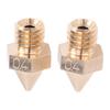 3D Printer Brass Nozzle Replacement for for Raise3D N Pro2 Pro3 E2 Series 0.4MM Brass Accuracy Hot End Nozzle