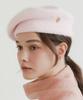 Hallen Logo Pendant Angora Beret (C031_Pink)