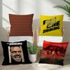 Horror Movies The Shinings Double-Sided Printed Pillow Cover Short Plush Suitable Living Rooms Bedrooms Sofa Throw Cushion Cover