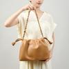 Cowhide Large-capacity Women's Portable New Commuter Premium Shoulder Bag Crossbody Leather Dumpling Bag Cloud Bag