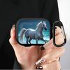 Case For Airpods 2 4 3 Pro3 Pro2 1 Pro Soft Earphone Cases Cover Horse White Cool