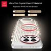 For Oppo Find X9 Oppo Find X9 Pro Case XUNDD Clear Transparent Casing Ultra Thin Anti Yellowing PC Phone Cover With Magnetic Ring