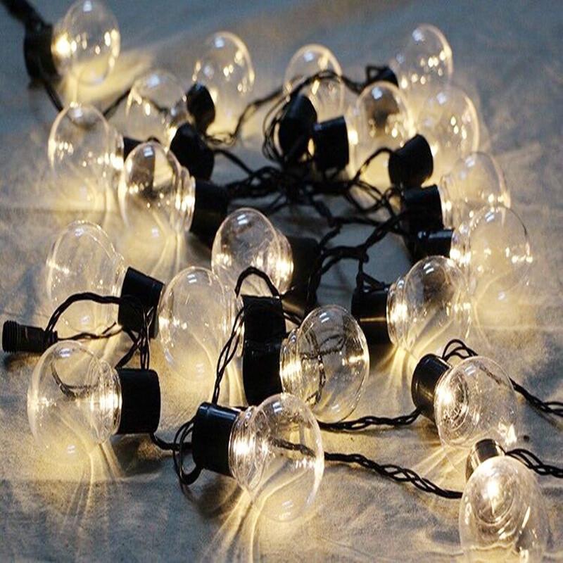OEING Warm White Waterproof LED String Lights