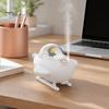 Decorative Humidifier Desktop Humidifier, Airplane Shaped with Light, Portable 220ml Water Adjustable Spray Tank Capacity Quiet Operation for